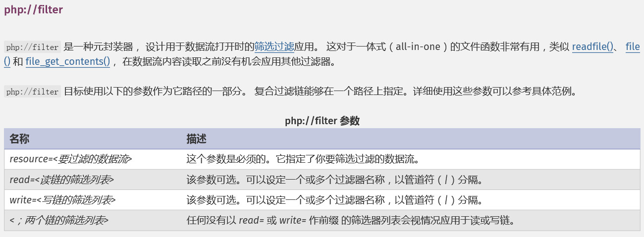 利用php : //filter进行文件包含漏洞利用